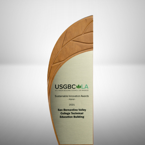 Sustainable Innovation Award SBVC Technical Education Building 2021